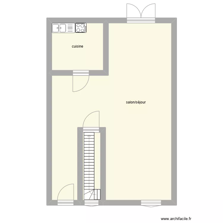 rezdechaussee 2026-00353. Plan de 3 et 48 m² rezdechaussee 2026-00353. Plan de 3 et 48 m²