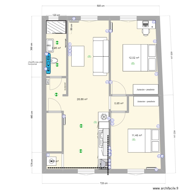 salengro 3. Plan de 0 pièce et 0 m2