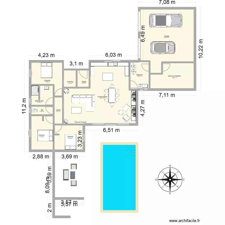 dernier 13-04-2026. Plan de 12  et 171 m²