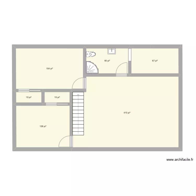 Plan 2. Plan de 7 et 79 m² Plan 2. Plan de 7 et 79 m²