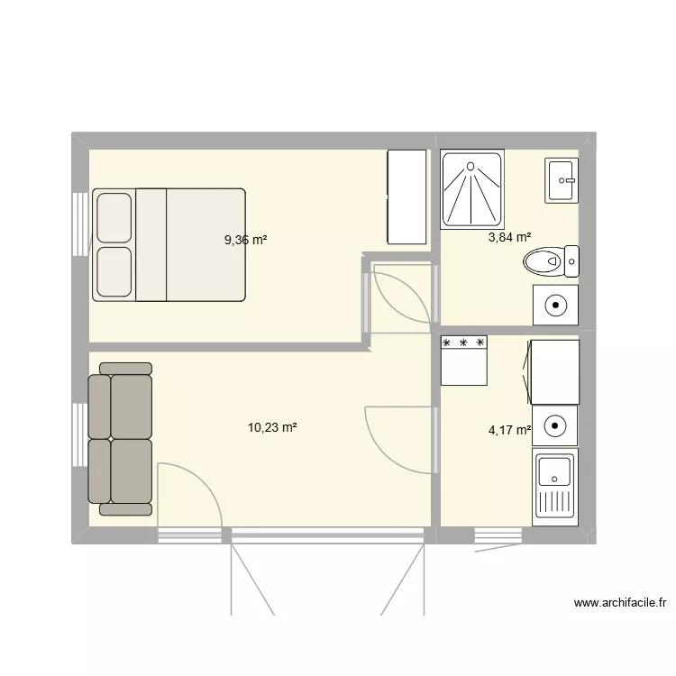Rosne Garage. Plan de 4 et 28 m² Rosne Garage. Plan de 4 et 28 m²
