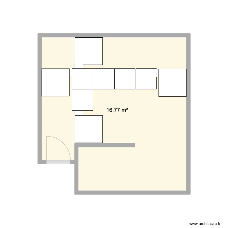 Extension. Plan de 0 pièce et 0 m2