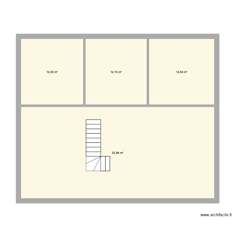 nouveau plan maison. Plan de 4 pièces et 90 m2