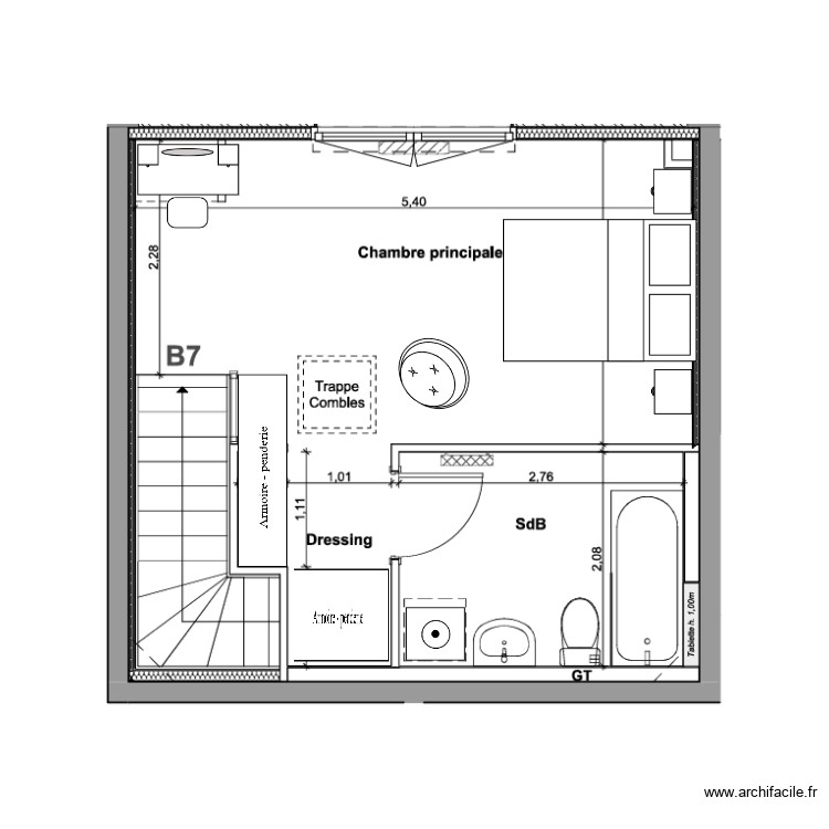 ETAGE2. Plan de 0 pièce et 0 m2 ETAGE2. Plan de 0 pièce et 0 m2