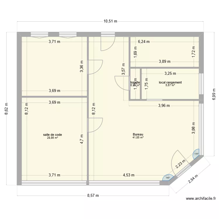 plan auto ecole. Plan de 4 et 78 m² plan auto ecole. Plan de 4 et 78 m²