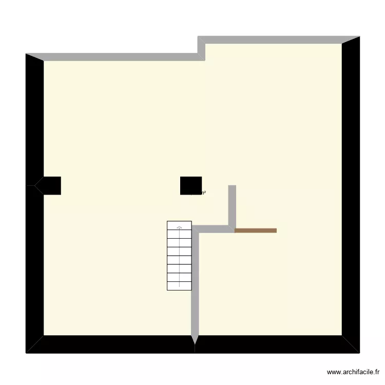 Maison familiale. Plan de 