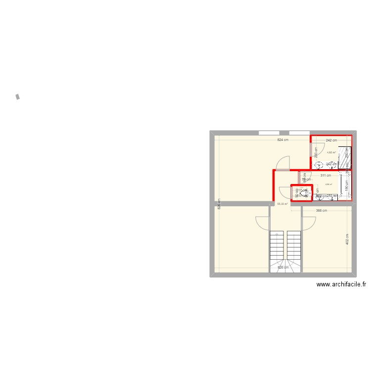 19 P Doumer 1er. Plan de 0 pièce et 0 m2