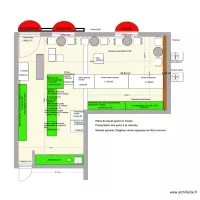 Patisserie. dimensions meubles. 7. Tables rondes