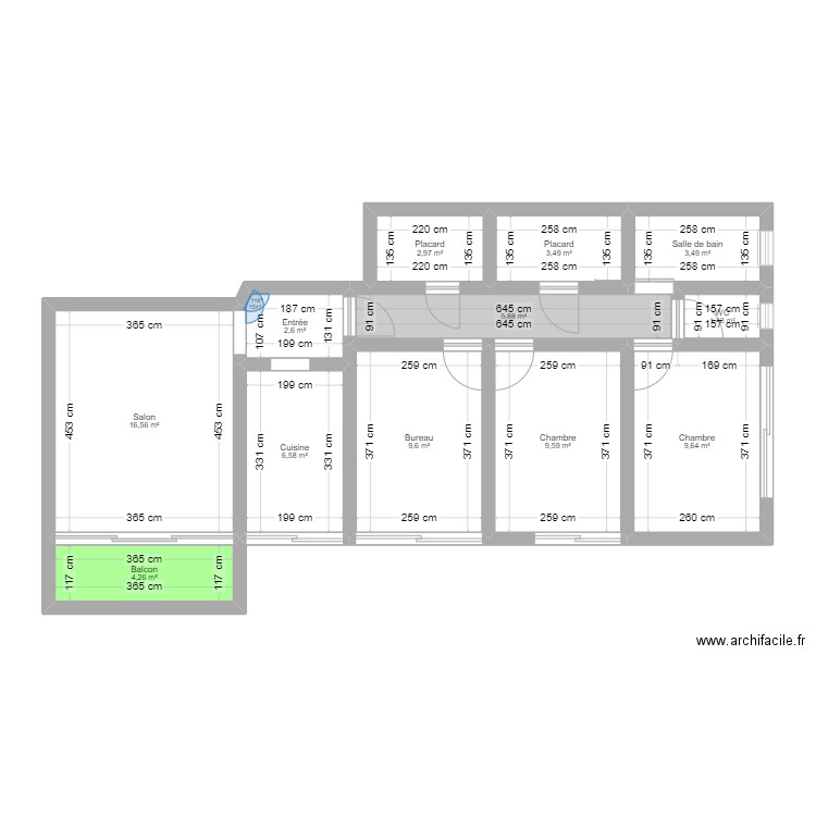 HOME. Plan de 0 pièce et 0 m2