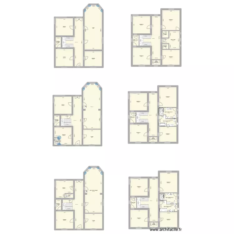 maison saint gauzens. Plan de 