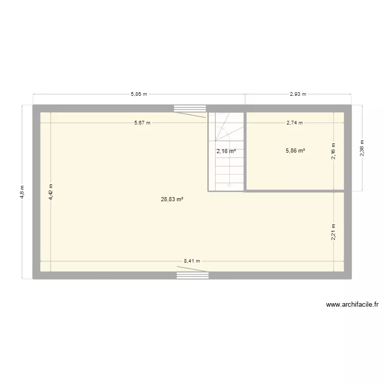 samoens_rdc. Plan de 7 Pièces et 76 m² samoens_rdc. Plan de 7 Pièces et 76 m²