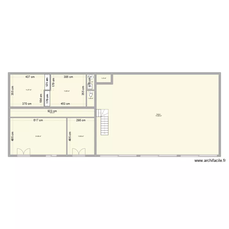 Villa Tarzan 2. Plan de 