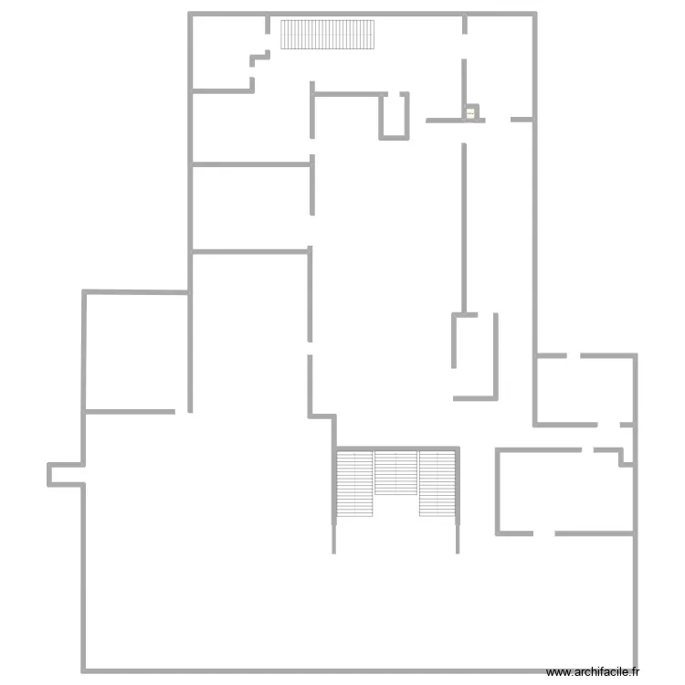 1er &Eacute;tage Coll&egrave;ge Anatole France Bat Self. Plan de 1 pièce et 1 m²
