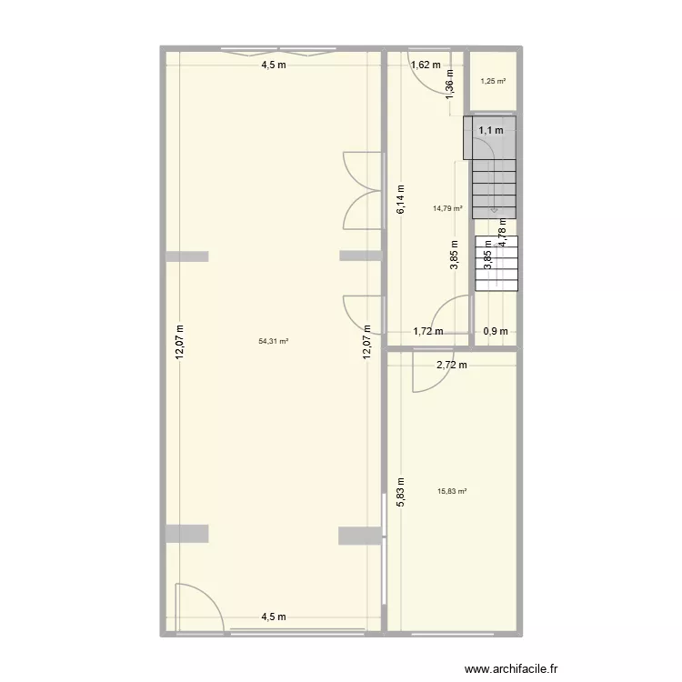 MicSwa Rez. Plan de 4  et 86 m²