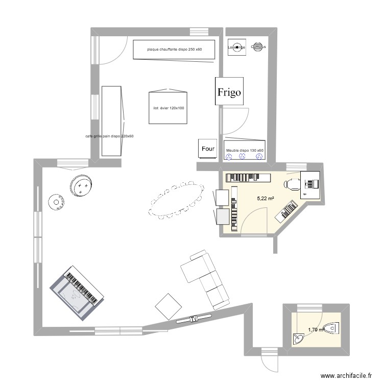 nouveau Verfeil. Plan de 0 pièce et 0 m2