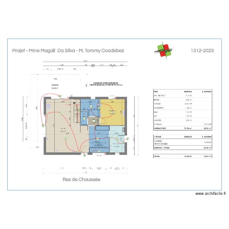 COADEBEZ ARBOR. Plan de 0 pièce et 0 m2