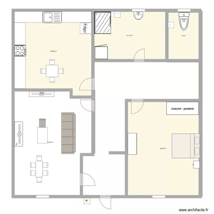 maison Mme.Martin. Plan de 5 Pièces et 243 m² maison Mme.Martin. Plan de 5 Pièces et 243 m²