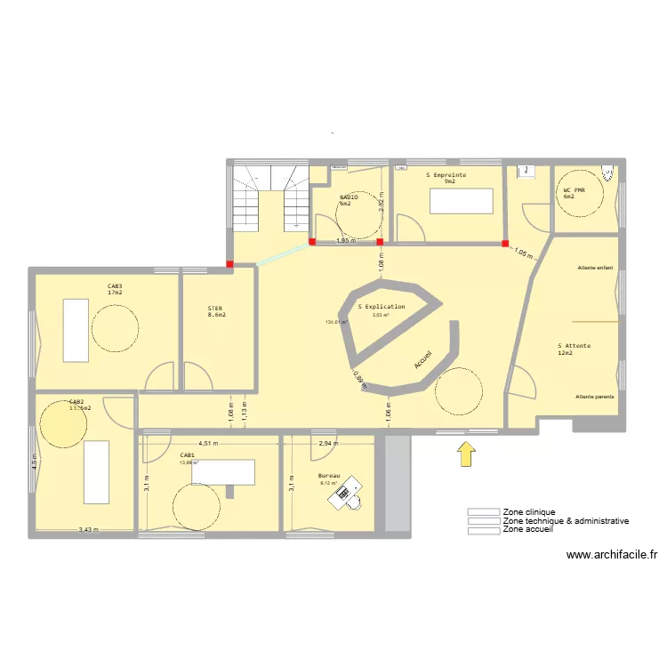 Plan Barth I. Plan de 5 et 168 m² Plan Barth I. Plan de 5 et 168 m²