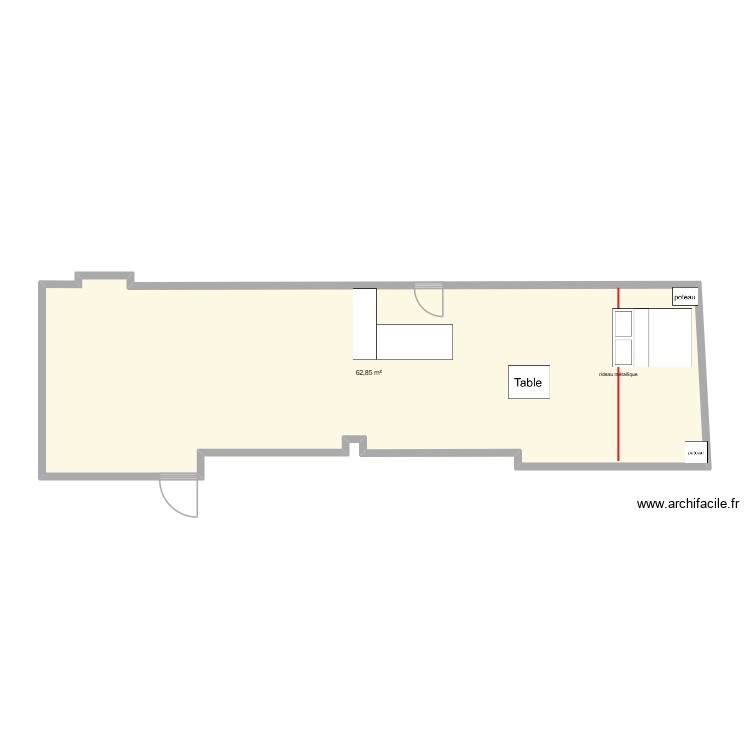 Albertville. Plan de 0 pièce et 0 m2