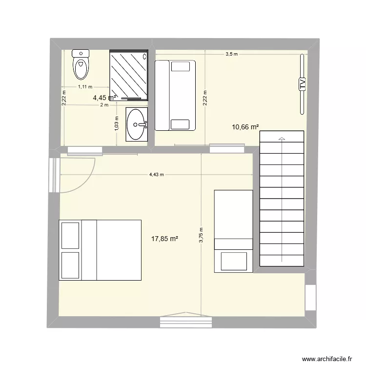 SEYNES. Plan de 