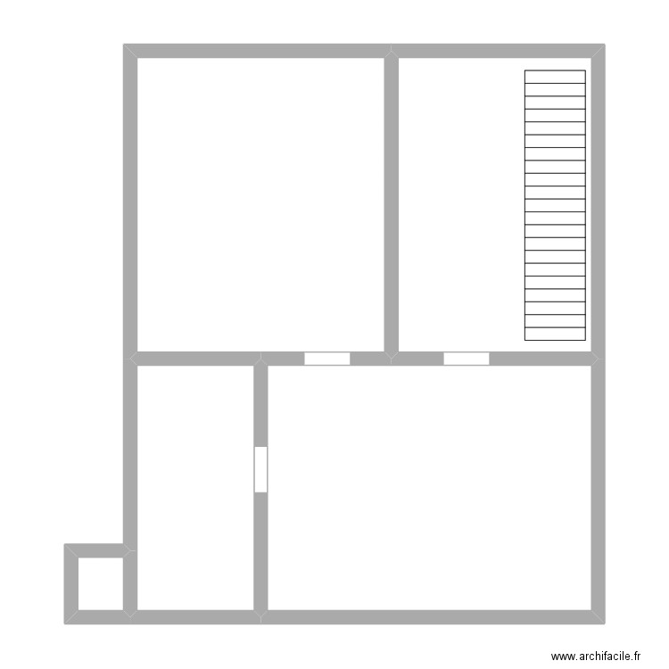 le logis Floréal Oxalis 4 niveau 0. Plan de 5 pièces et 92 m2