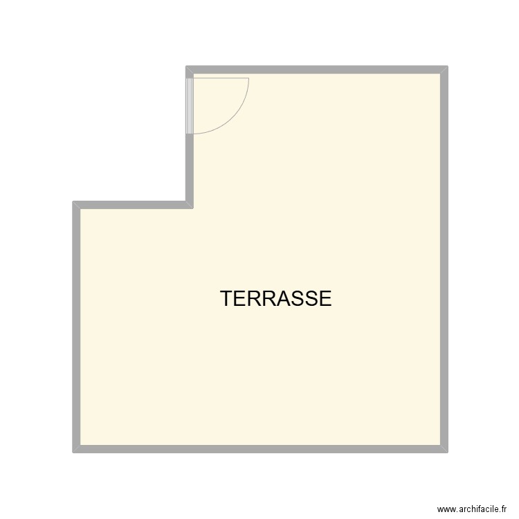 PLAN 03 MONTFRIN. Plan de 1 pièce et 24 m2