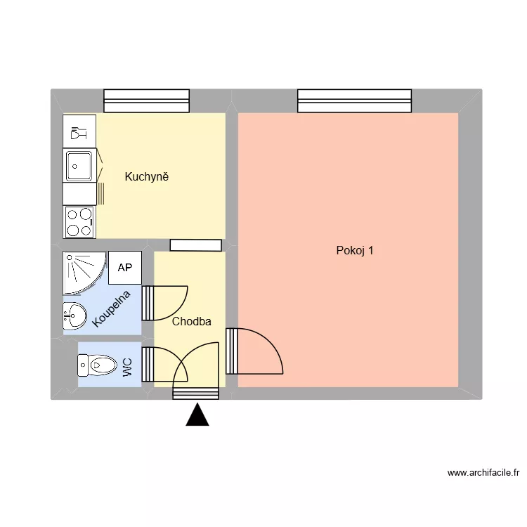 Mich&aacute;lkovick&aacute; 1776, byt 7. Plan de 10  et 153 m²