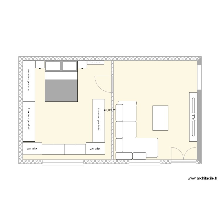 test. Plan de 0 pièce et 0 m2