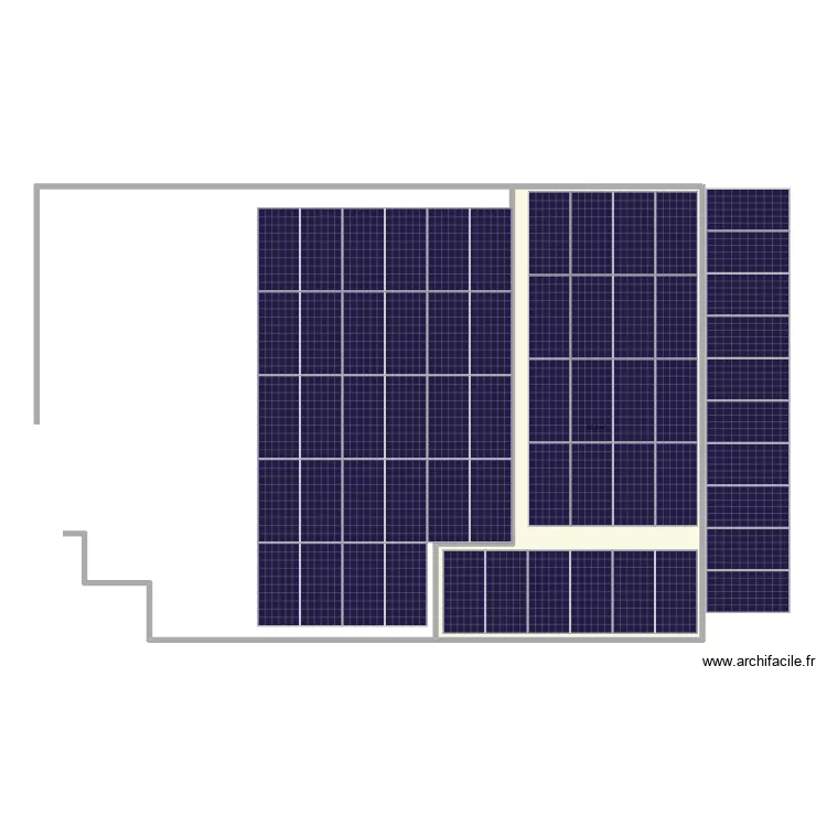 layo auguste. Plan de 1  et 67 m²