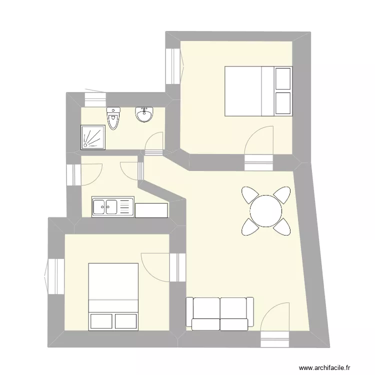 Anglet. Plan de Anglet. Plan de