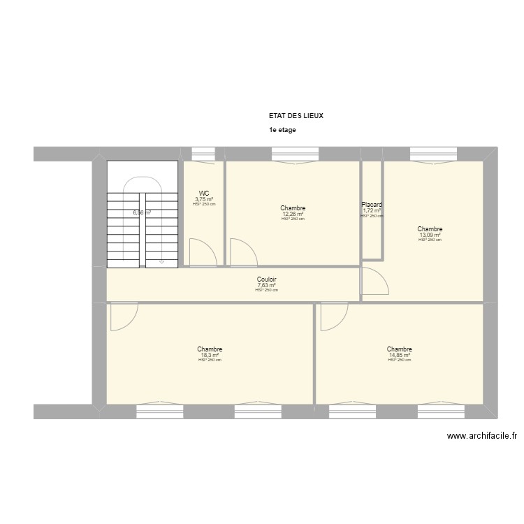 MATHIAS. Plan de 48 pièces et 311 m2