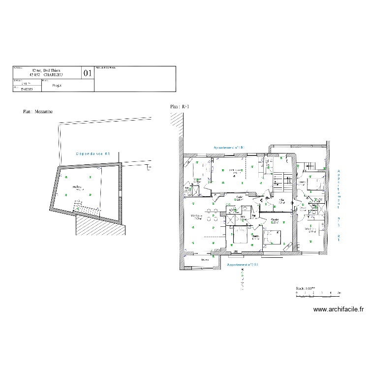 plan implantation R1. Plan de 0 pièce et 0 m2 plan implantation R1. Plan de 0 pièce et 0 m2