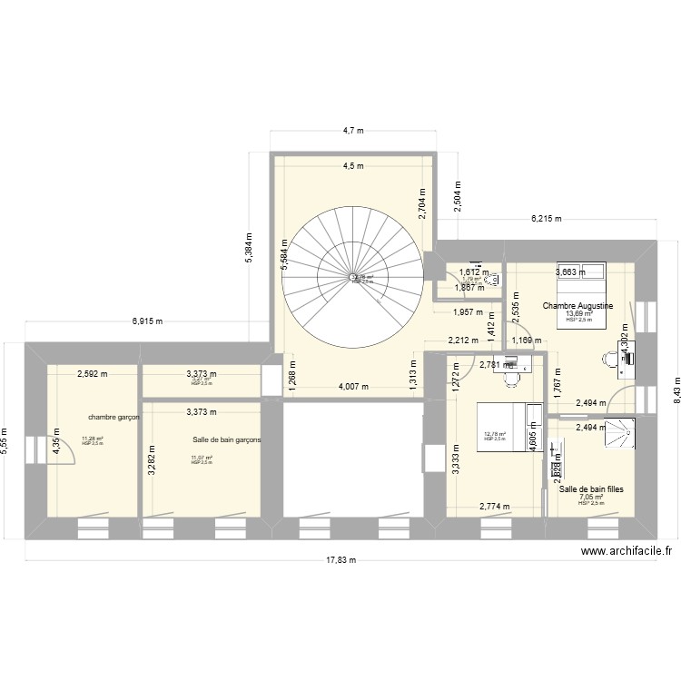 Saint-Martin-sur-La-Chambre Veranda 2. Plan de 88 pièces et 1538 m2
