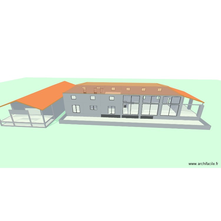 Villa Tarzan 43 test. Plan de 56 pièces et 1338 m2