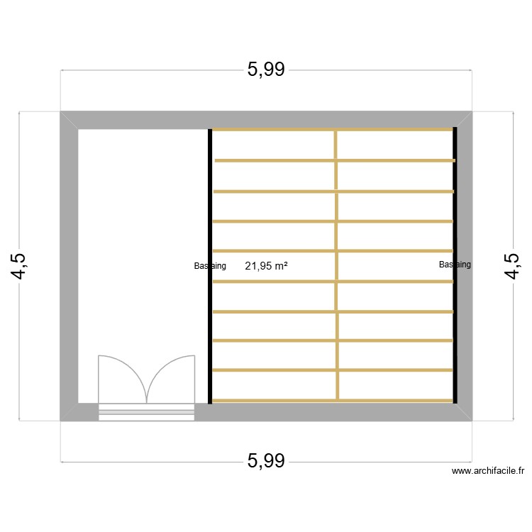 tass. Plan de 0 pièce et 0 m2