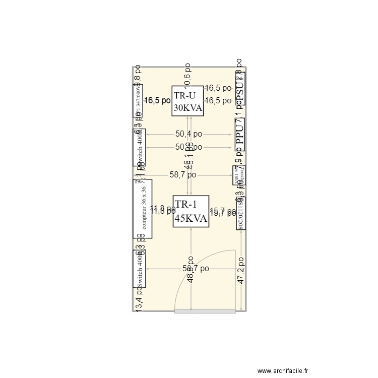 United Rentals. Plan de 0 pièce et 0 m2