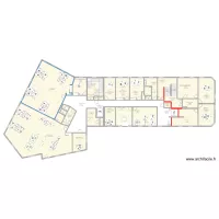 VIENNE : Projet R+2 - 2nd version modifs dimensions bureaux