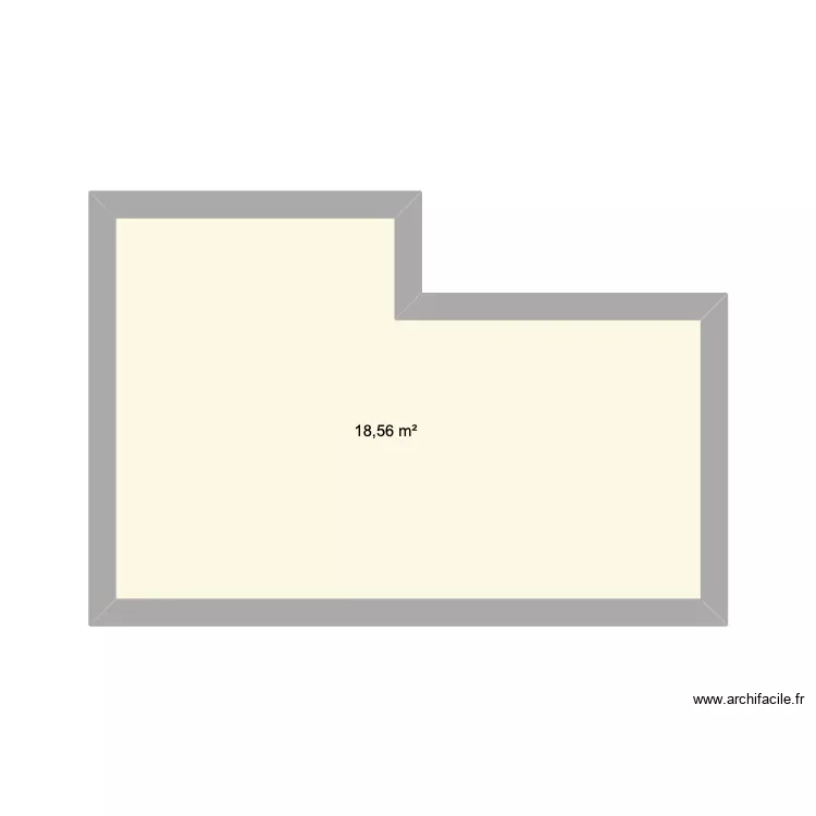 plan. Plan de 1 Pièce et 19 m² plan. Plan de 1 Pièce et 19 m²