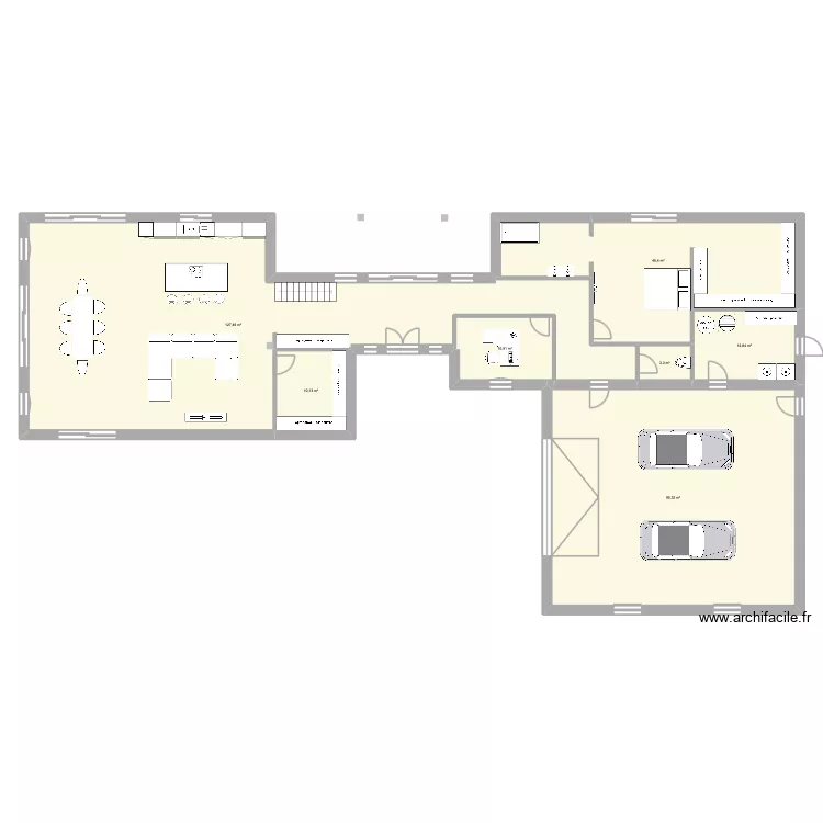 maison Sorbonne. Plan de 15 pièces et 406 m²