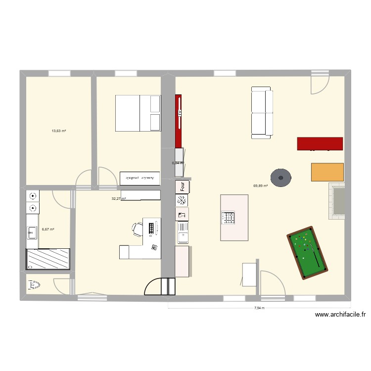 saintprix2. Plan de 0 pièce et 0 m2