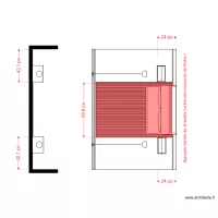 Dupperon mur Lit finition