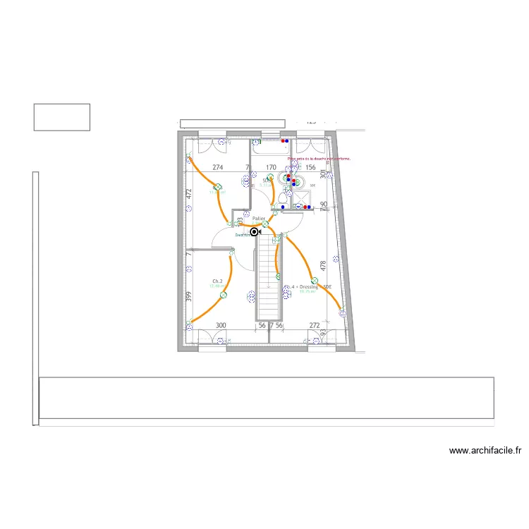 BIDI ELEC ETAGE. Plan de 