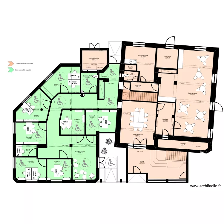 Tarbes 9 RDC - Plan ENEDIS. Plan de 23 et 329 m² Tarbes 9 RDC - Plan ENEDIS. Plan de 23 et 329 m²