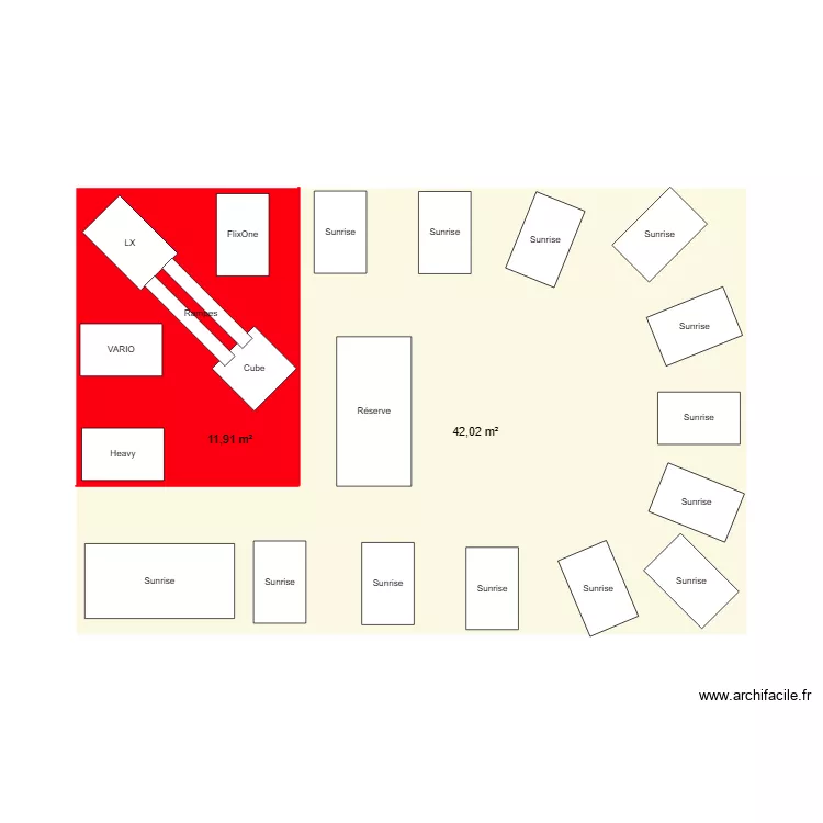 salon. Plan de 2 pièces et 54 m² salon. Plan de 2 pièces et 54 m²