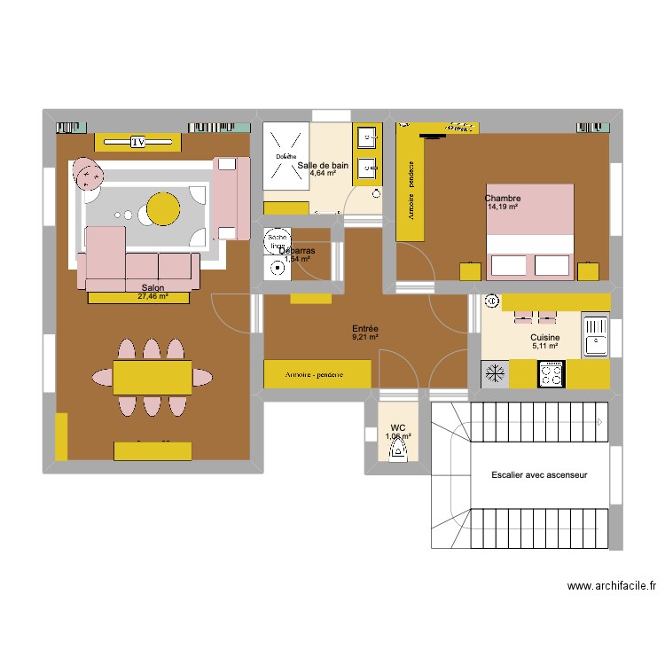 Chazelles. Plan de 0 pièce et 0 m2