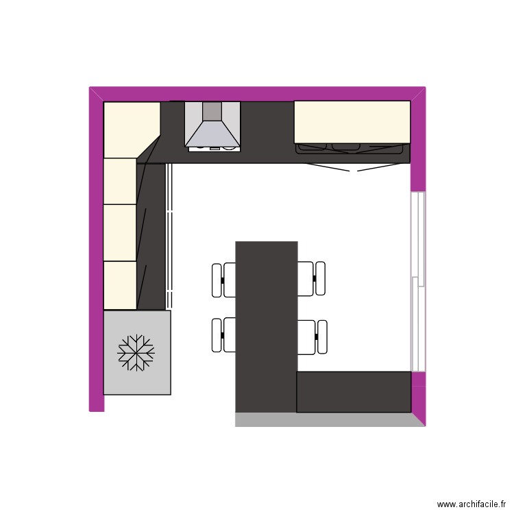 cuisine st leger. Plan de 0 pièce et 0 m2