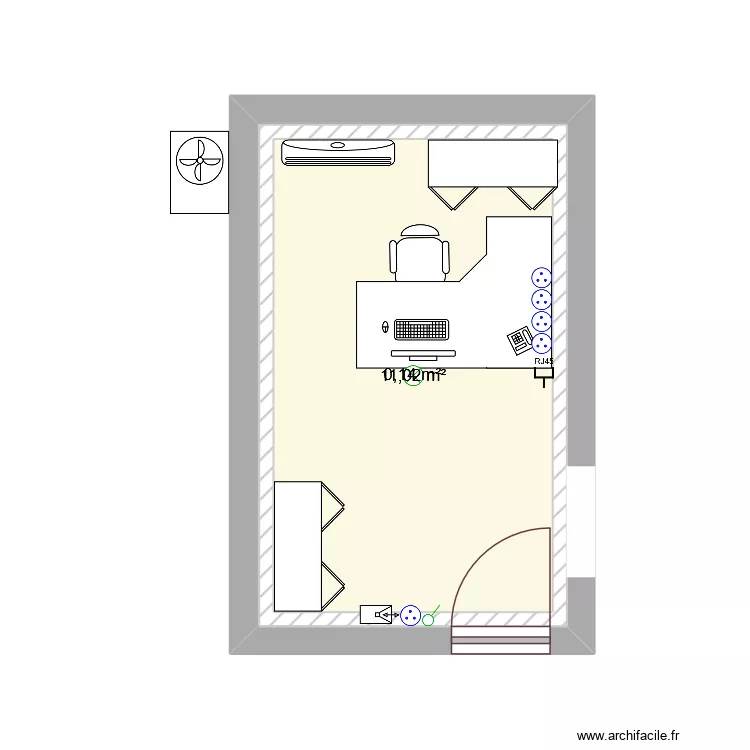 GARAGE ALAE PROJET. Plan de 2 et 24 m² GARAGE ALAE PROJET. Plan de 2 et 24 m²