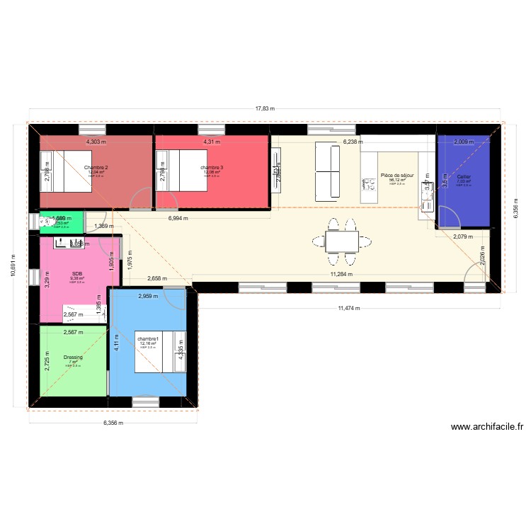 plan. Plan de 0 pièce et 0 m2