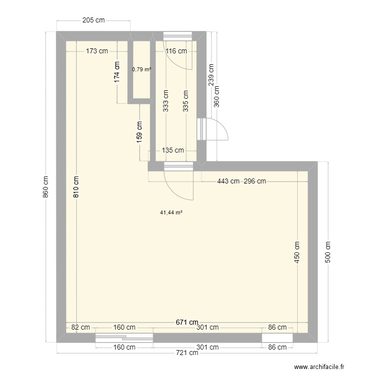 douai séjour . Plan de 0 pièce et 0 m2