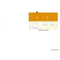 Plan de facade et toiture d&eacute;mo